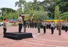 Polres Polman Gelar Apel Operasi Zebra Marano 2024 untuk Tingkatkan Disiplin Lalu Lintas Foto | IST