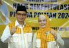 Assami Resmi Ditetapkan Sebagai Bupati dan Wakil Bupati Polewali Mandar Periode 2025-2030 Pasangan calon Bupati dan Wakil Bupati Polewali Mandar (Polman) nomor urut 1, Samsul Mahmud dan Andi Nursami Masdar (ASSAMI) | Foto : IST