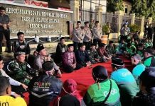 Solidaritas Ojol di Parepare Gelar Aksi Damai